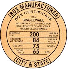 Box Certificate