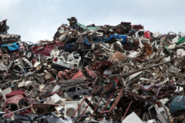 A junkyard