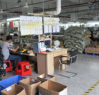 A factory floor