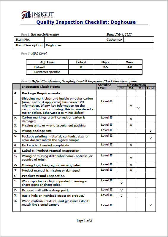 What Is A Product Quality Inspection Insight Quality Services