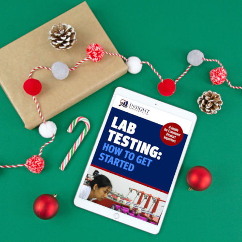 Lab testing guide on iPad during holidays