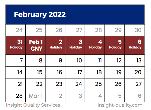 Chinese New Year Shutdown 2022: Mistakes To Avoid