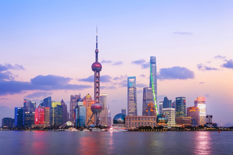 Shanghai Skyline - Photo by Edward He