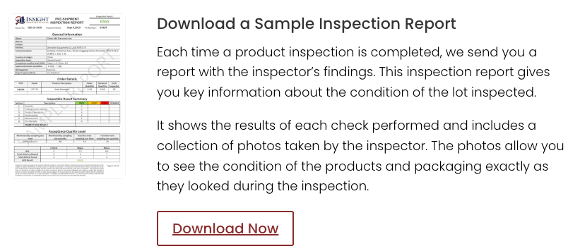 Download a Sample Inspection Report