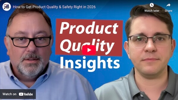 Product Quality Insights (Play Video on YouTube)