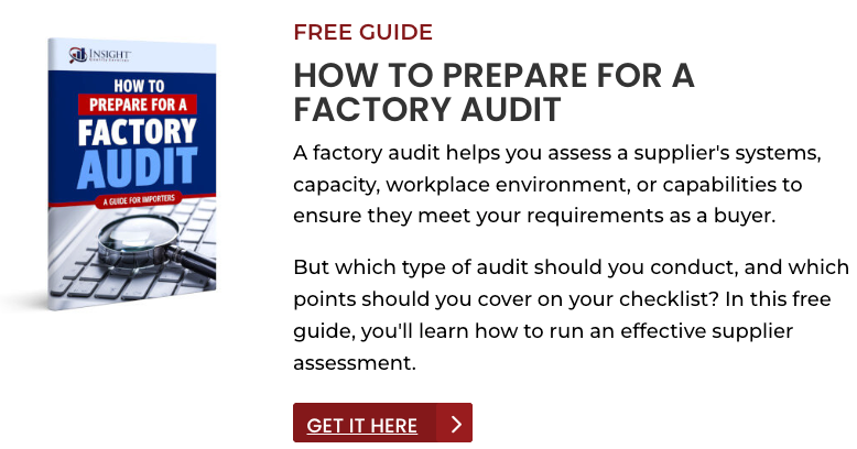 Guide to Factory Audits