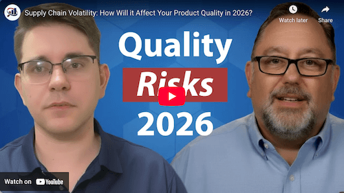 Quality Risks 2026 video featuring Billy Miner and Andy Church