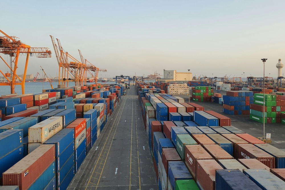 A container port